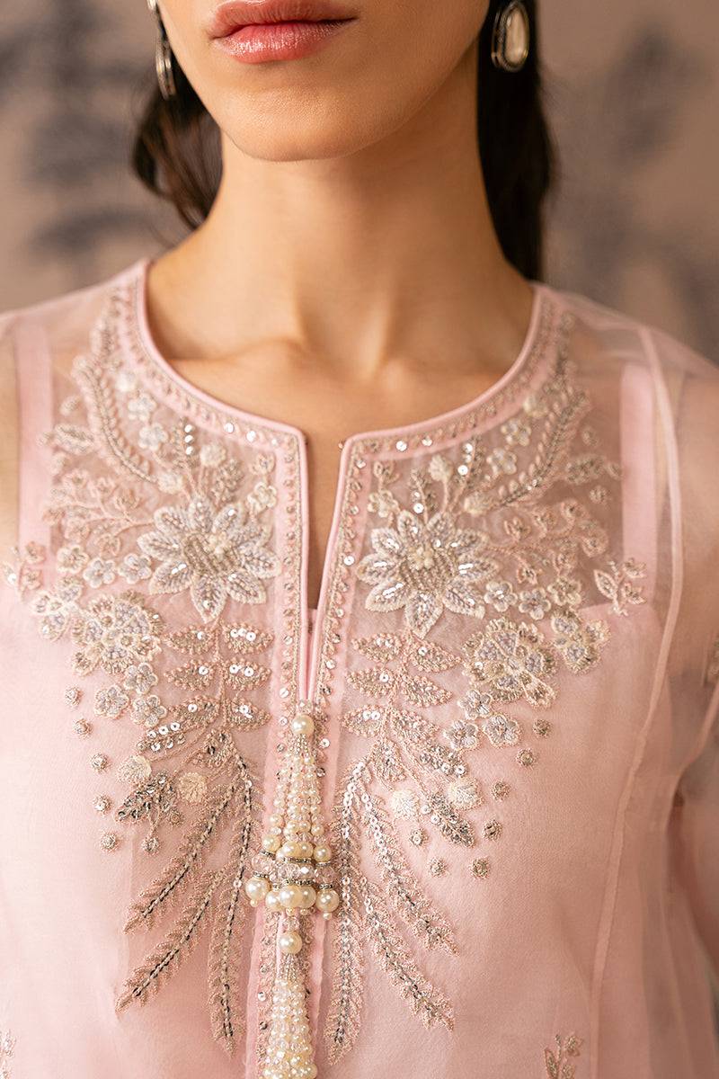 Cross Stitch | Luxe Atelier 24 | PINK BLISS - Pakistani Designer Dress - by Cross Stitch | Type: Luxury - 100% Original at Saira Sultan