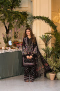 Sobia Nazir | Vital Lawn 25 | 5A S Black Lawn