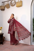 Sobia Nazir | Vital Lawn 25 | 5B L Burgundy Lawn