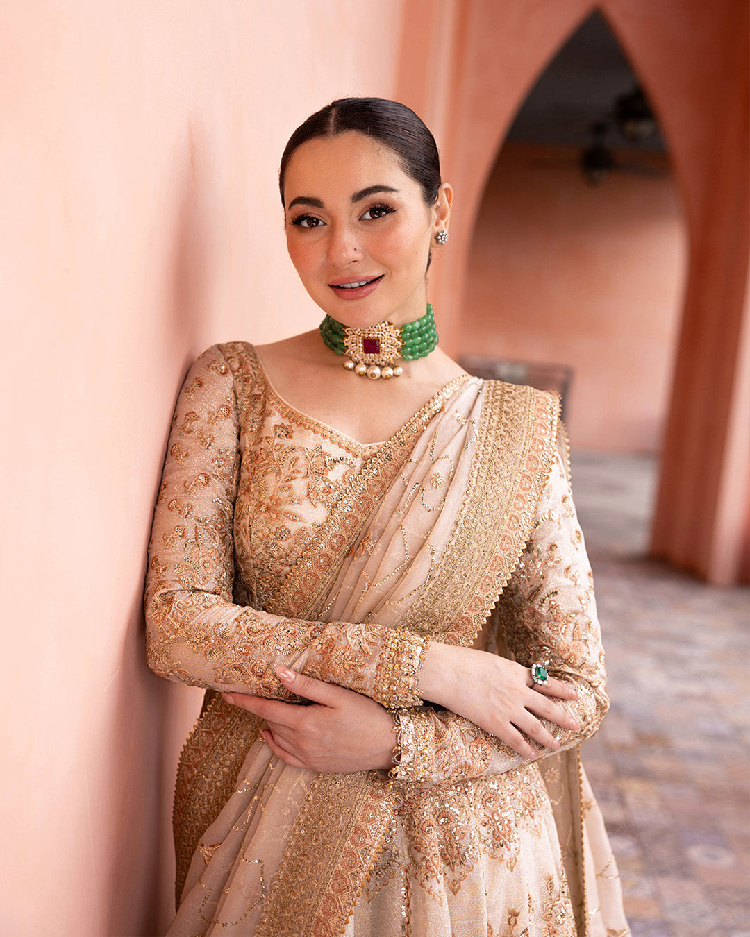 Faiza Saqlain | Neorah  Wedding Festive 24 | Jenaya - Pakistani Designer Dress - by Faiza Saqlain | Type: Bridal - 100% Original at Saira Sultan