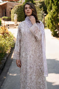 Afrozeh | Damask The Holiday Edit 25 | Lunetta A L Off White Lawn