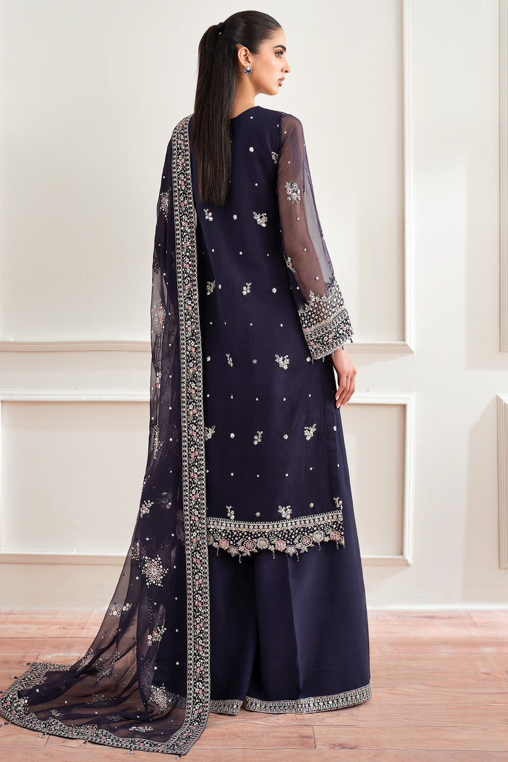 Farasha | Essence Formals 25 | Serene Wave - Pakistani Designer Dress - by Farasha - Type : Ladies Clothes - 100% Original at Saira Sultan