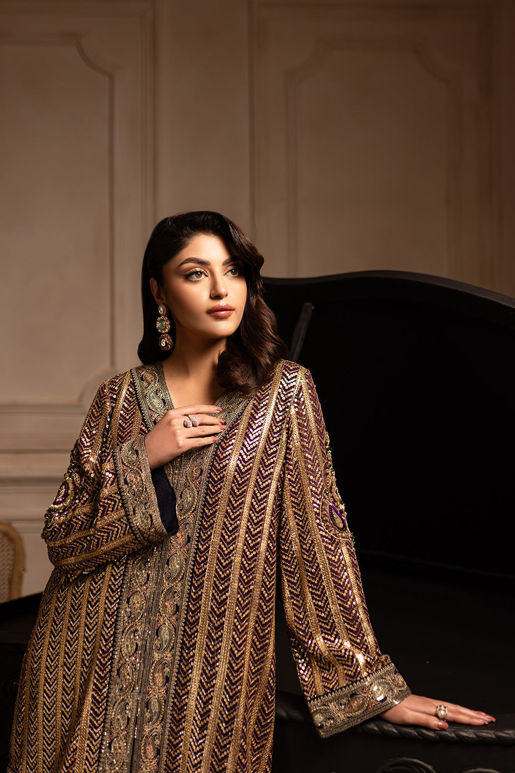 Vanya | Marlene Formals | ML-05 XL Plum Chiffon
