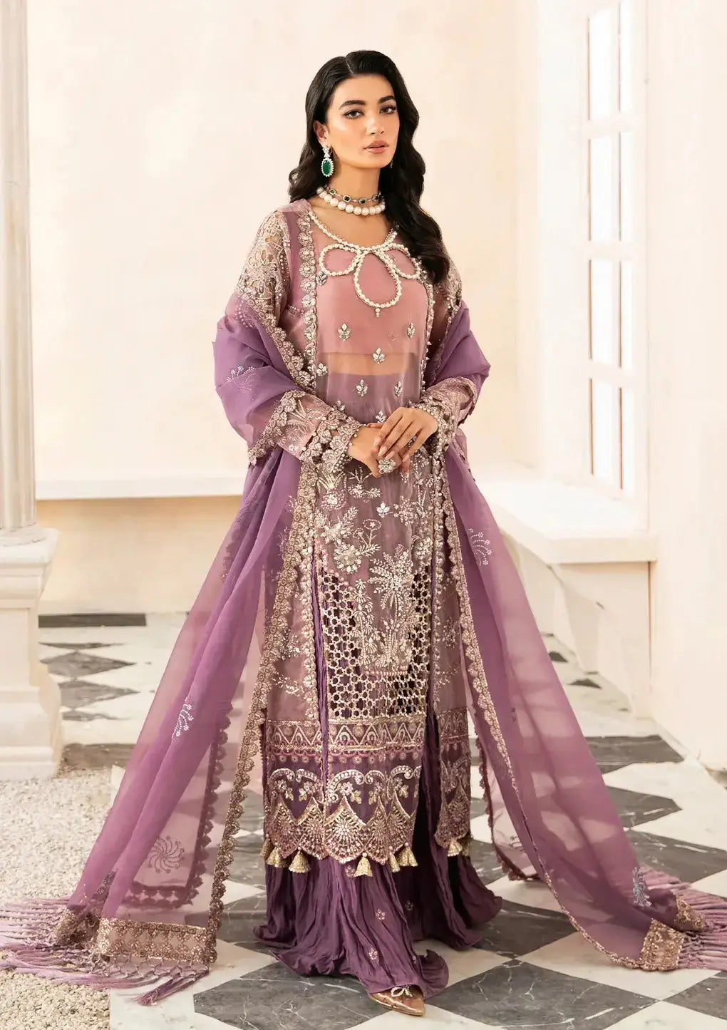 Elaf Premium | Celebrations 23 | ECH-05 MERUB - Pakistani Designer Dress - by Elaf Premium | Type: Bridal - 100% Original at Saira Sultan