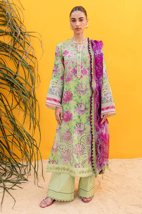 Nureh | Gardenia Lawn 24 | NS-139 A - Pakistani Designer Dress - by Nureh | Type: Luxury - 100% Original at Saira Sultan