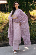 Afrozeh | Damask The Holiday Edit 25 | Lunetta B XS Lilac Lawn