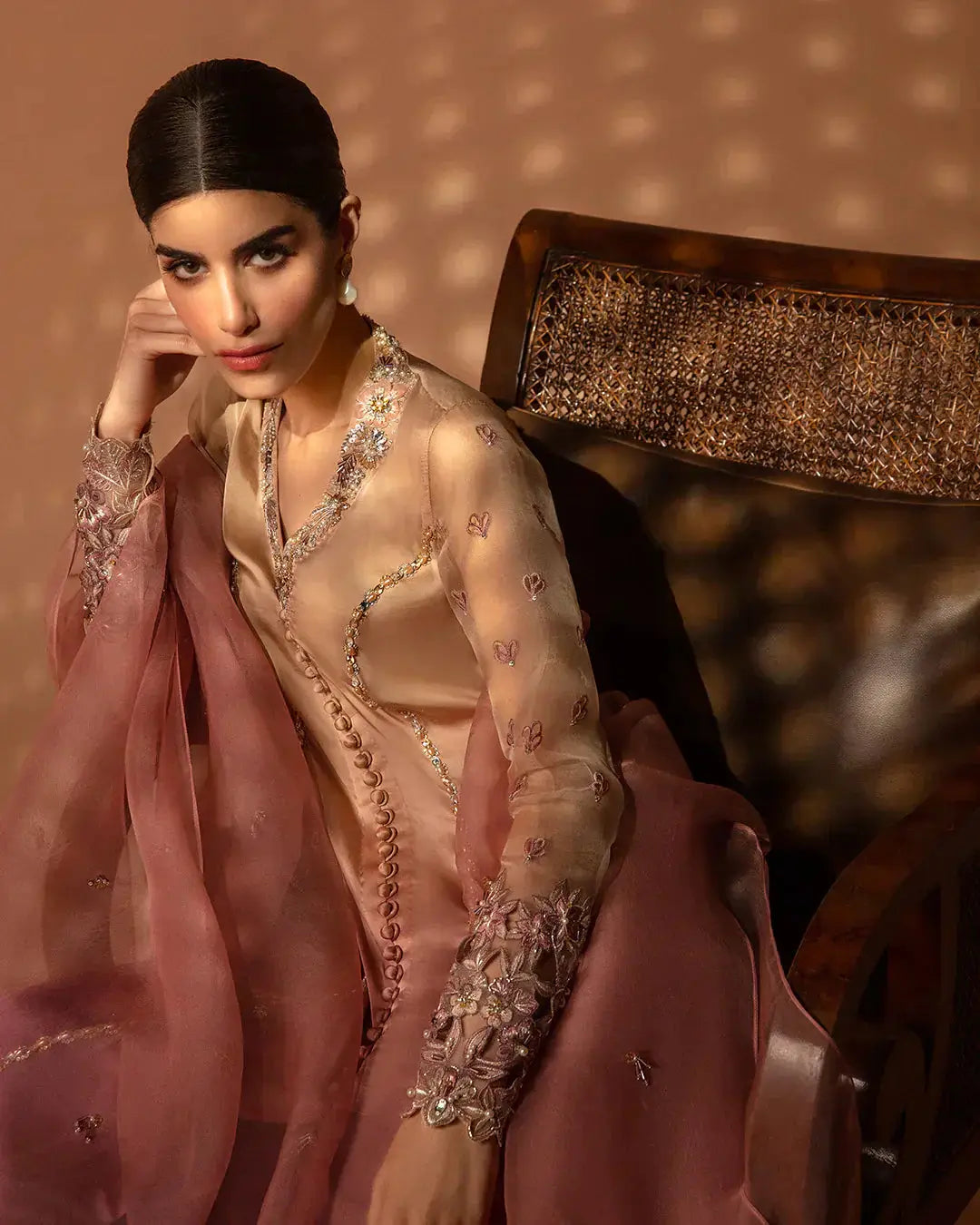 Faiza Saqlain | Aleira Evening Edit 24 | Eshe - Pakistani Designer Dress - by Faiza Saqlain | Type: Formal - 100% Original at Saira Sultan