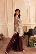 Vanya | Marlene Formals | ML-05 L Plum Chiffon