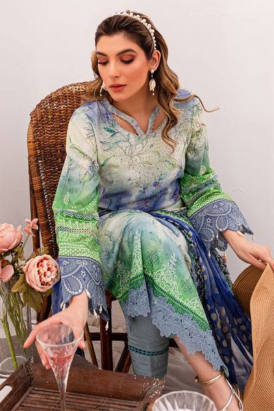Nureh | Gardenia Lawn 24 | NSG-147 - Pakistani Designer Dress - by Nureh | Type: Luxury - 100% Original at Saira Sultan
