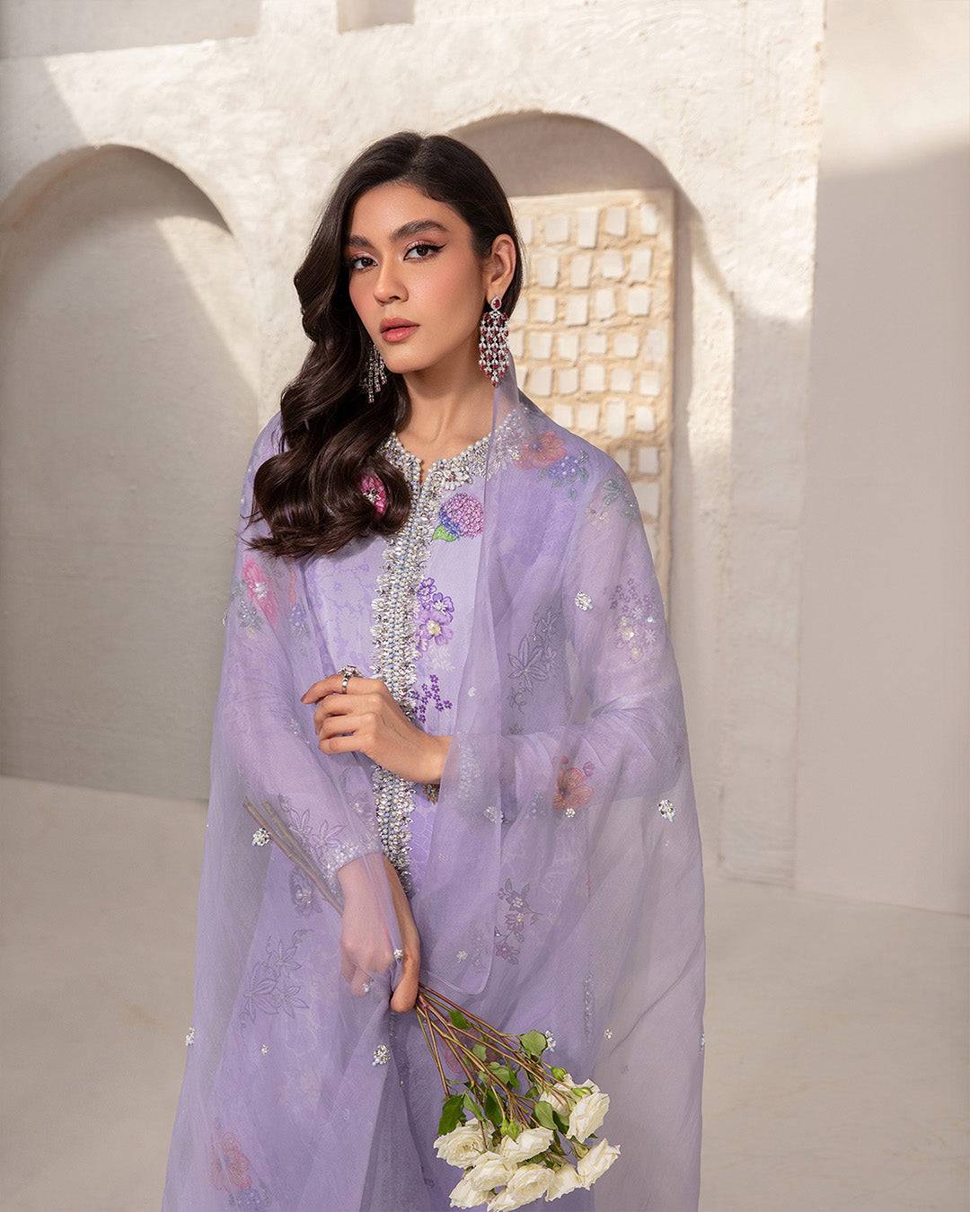 Faiza Saqlain | Lenora Luxury Pret | Aria - Pakistani Designer Dress - by Faiza Saqlain | Type: Formal - 100% Original at Saira Sultan