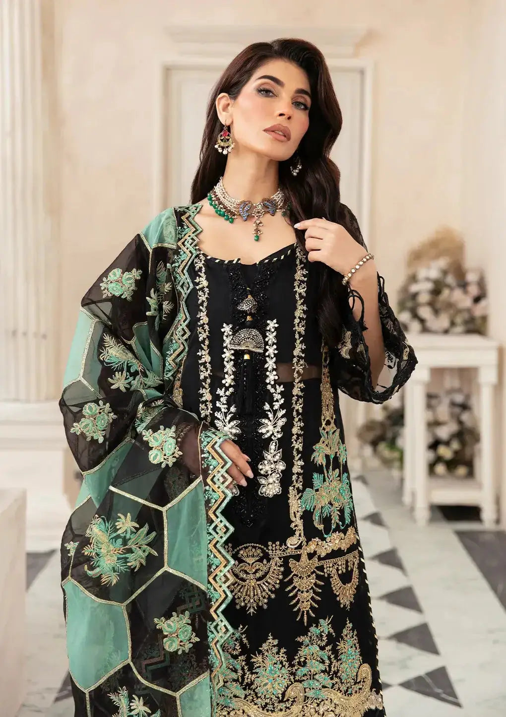 Elaf Premium | Celebrations 23 | ECH-08 ZARTAAJ - Pakistani Designer Dress - by Elaf Premium | Type: Bridal - 100% Original at Saira Sultan