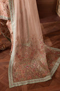 Nureh | Nur Mahal Formals | NE-141 M Pale Peach Silk