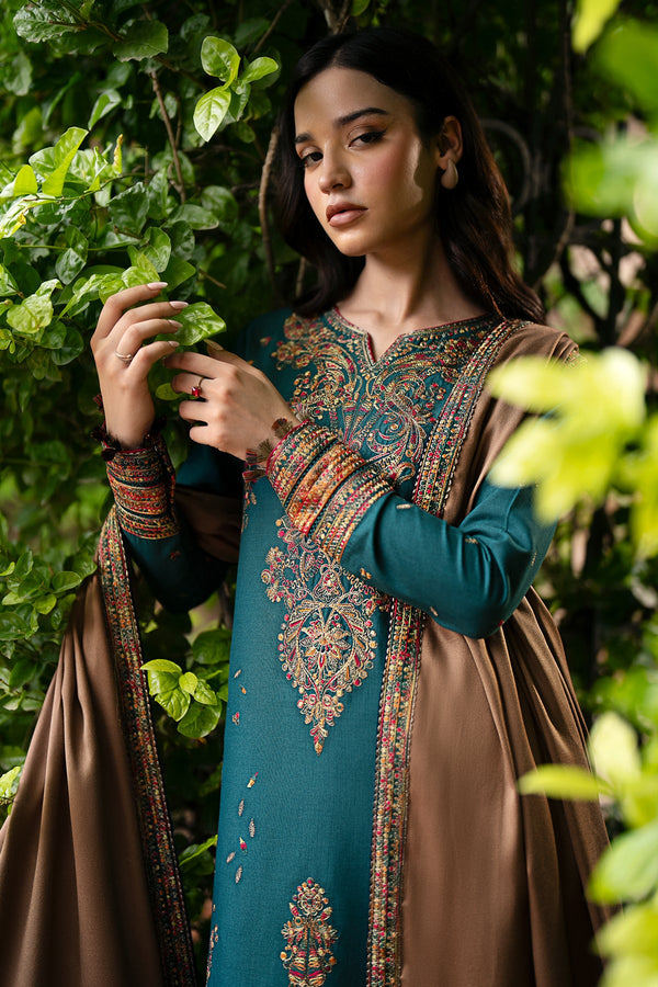 Jazmin | Winter Edition 24 | KHADDAR UW-0060 - Pakistani Designer Dress - by Jazmin | Type: Luxury - 100% Original at Saira Sultan
