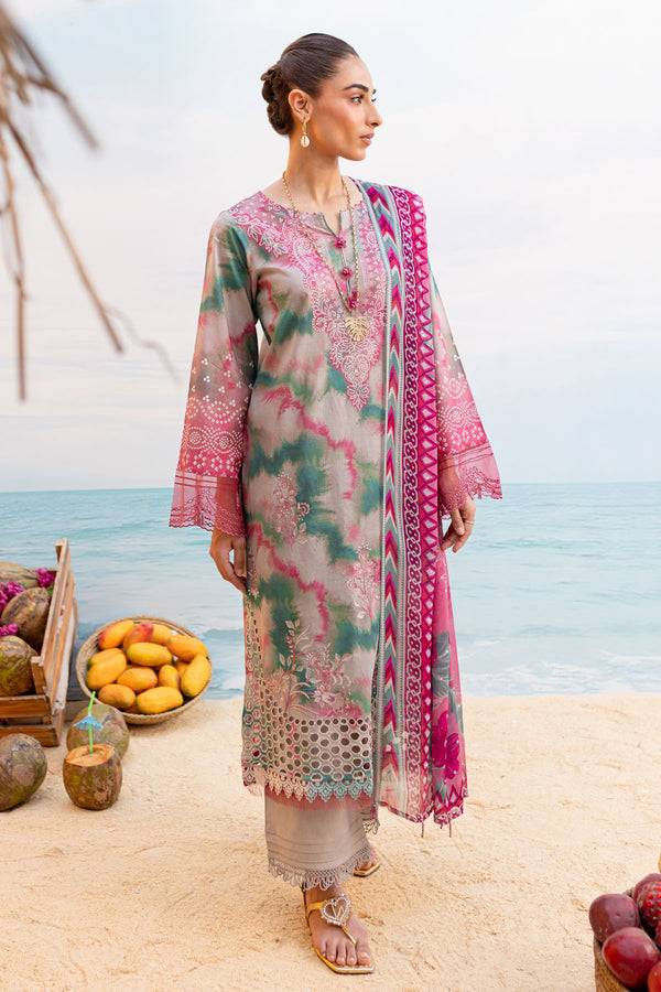 Nureh | Gardenia Lawn 24 | NS-137 A - Pakistani Designer Dress - by Nureh | Type: Luxury - 100% Original at Saira Sultan
