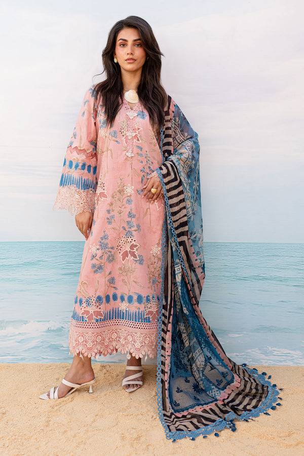 Nureh | Gardenia Lawn 24 | NS-132 A - Pakistani Designer Dress - by Nureh | Type: Luxury - 100% Original at Saira Sultan
