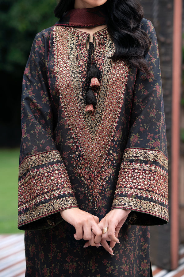 Jazmin | Winter Edition 24 | VISCOSE UW-0068 - Pakistani Designer Dress - by Jazmin | Type: Luxury - 100% Original at Saira Sultan