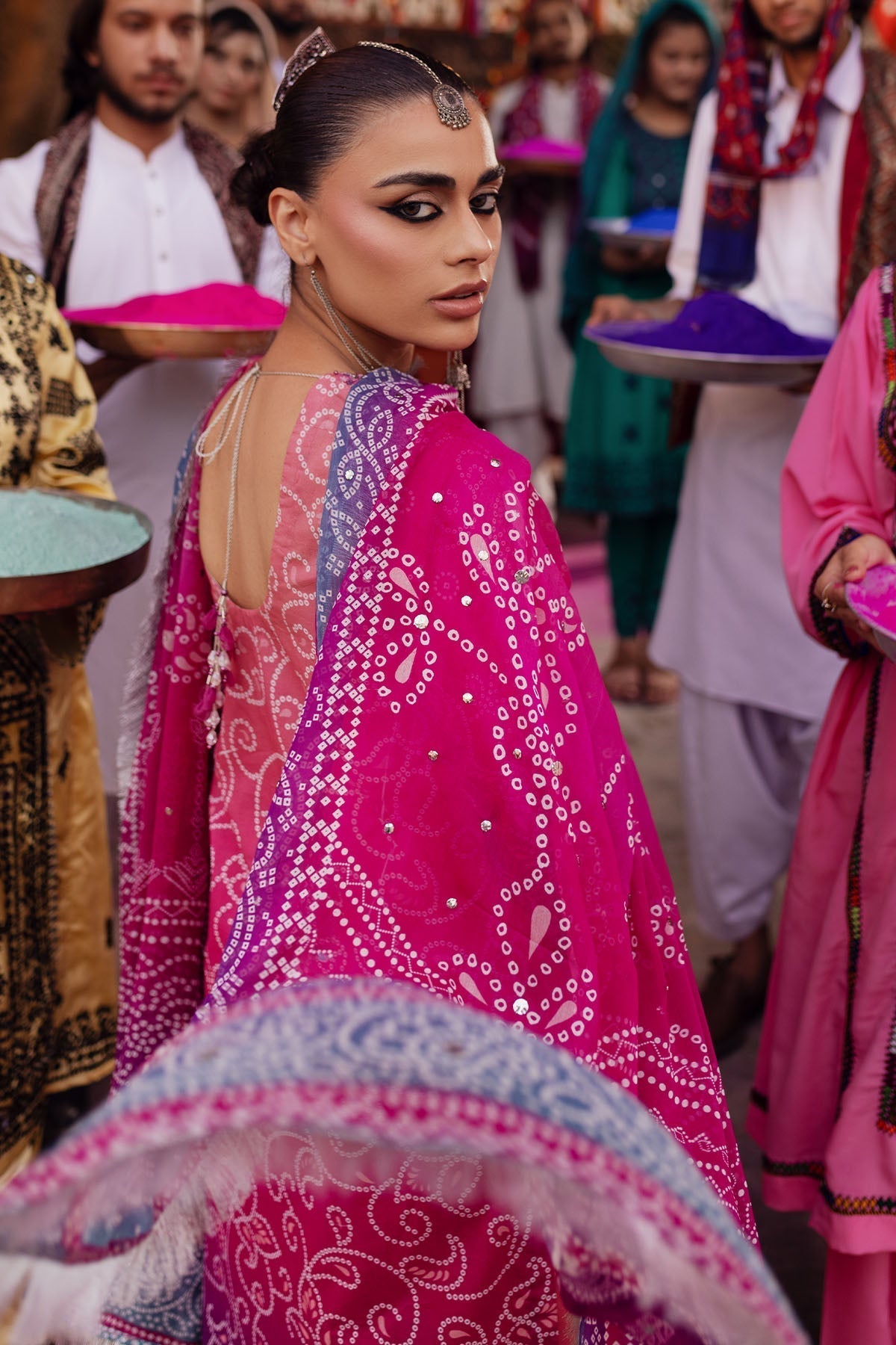 Nureh | Bazaar Lawn | NS-131 - Pakistani Designer Dress - by Nureh | Type: Luxury - 100% Original at Saira Sultan