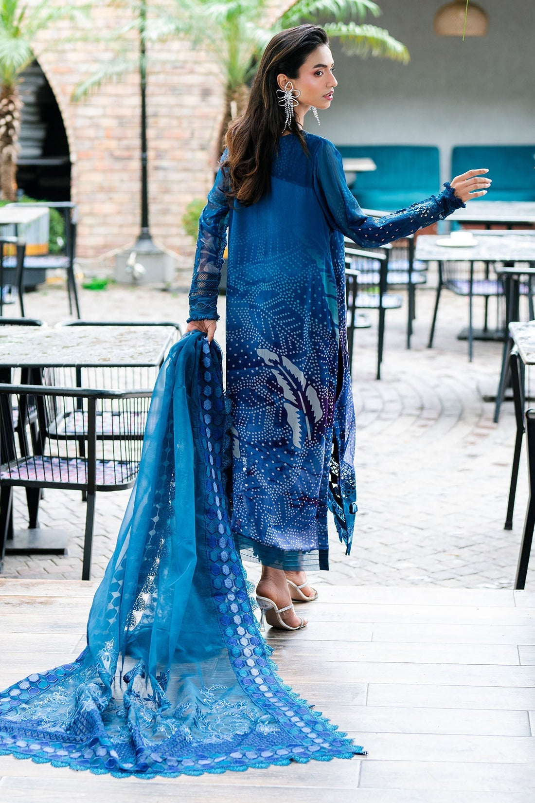 Nureh | Ballerina Formals | NU2-151 - Pakistani Designer Dress - by Nureh | Type: Luxury - 100% Original at Saira Sultan