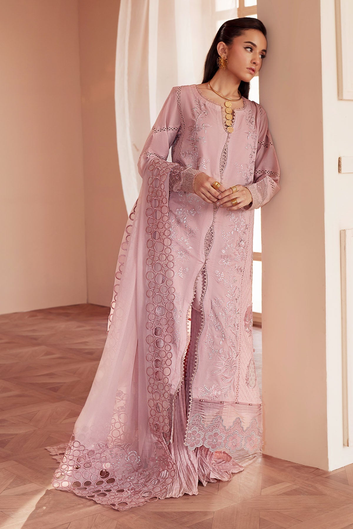 Nureh | Feya Eid Collection | FE-10 XL Lilac Lawn