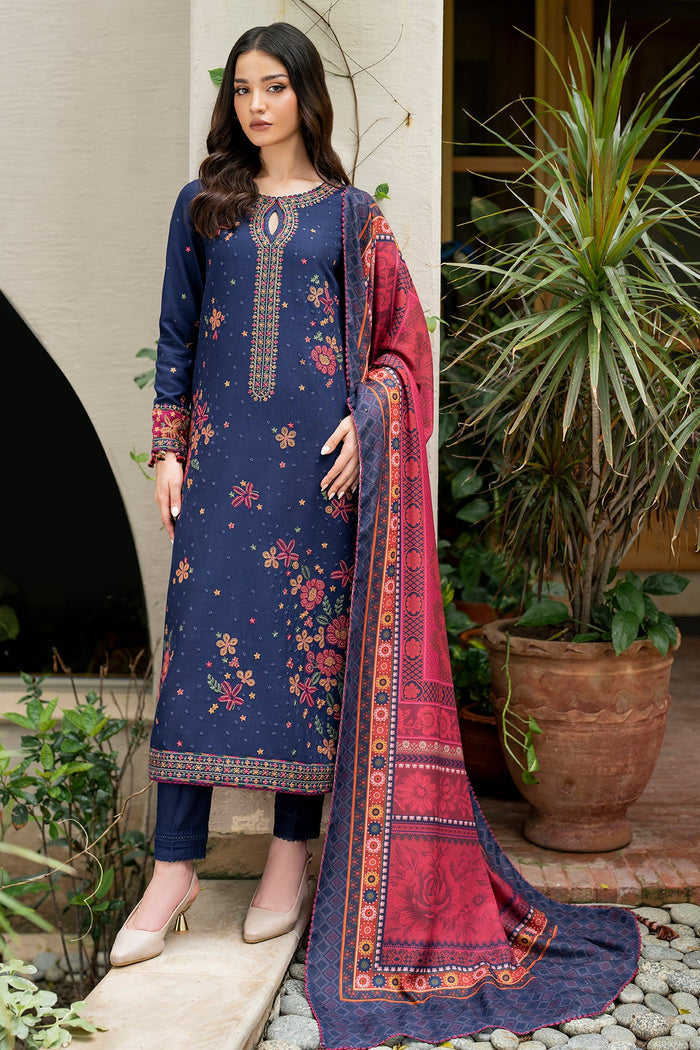 Jazmin | Winter Edition 24 | KHADDAR UW-0051 - Pakistani Designer Dress - by Jazmin | Type: Luxury - 100% Original at Saira Sultan