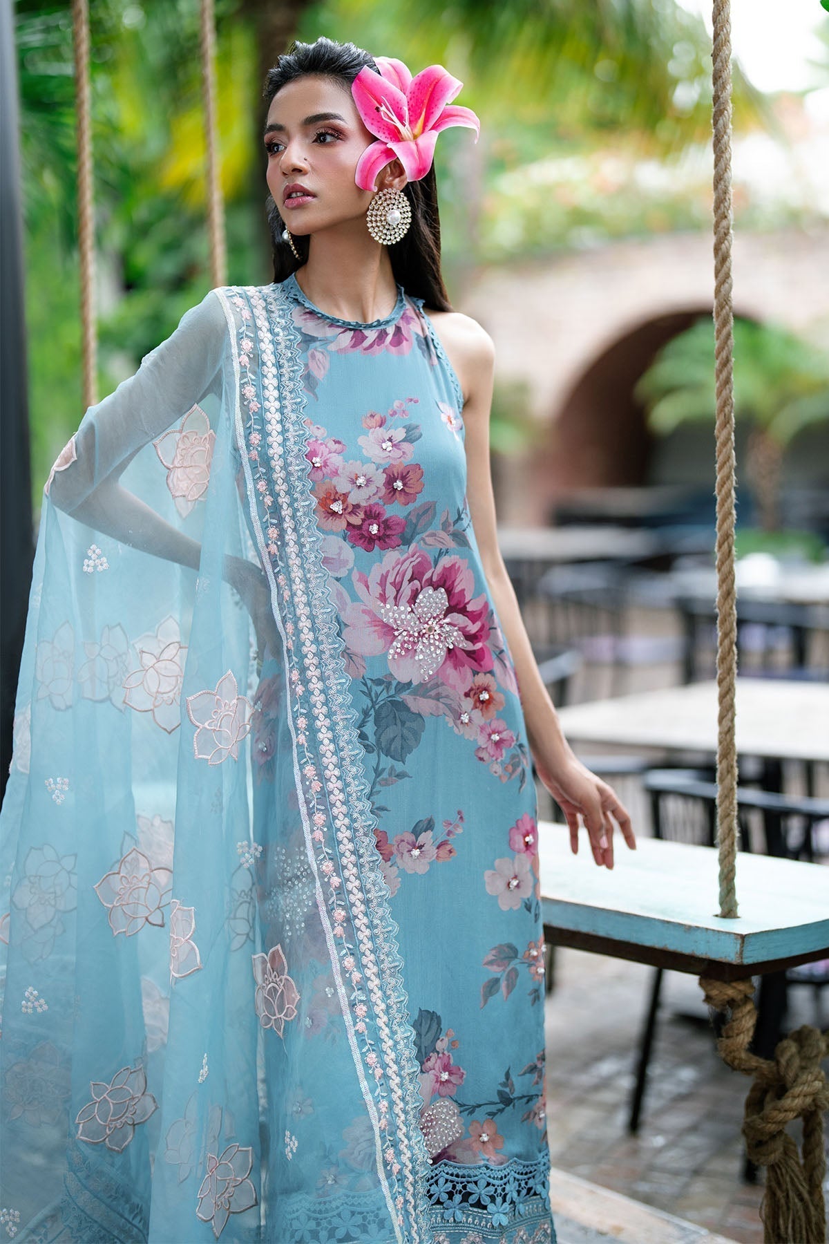 Nureh | Ballerina Formals | NU2-148 - Pakistani Designer Dress - by Nureh | Type: Luxury - 100% Original at Saira Sultan