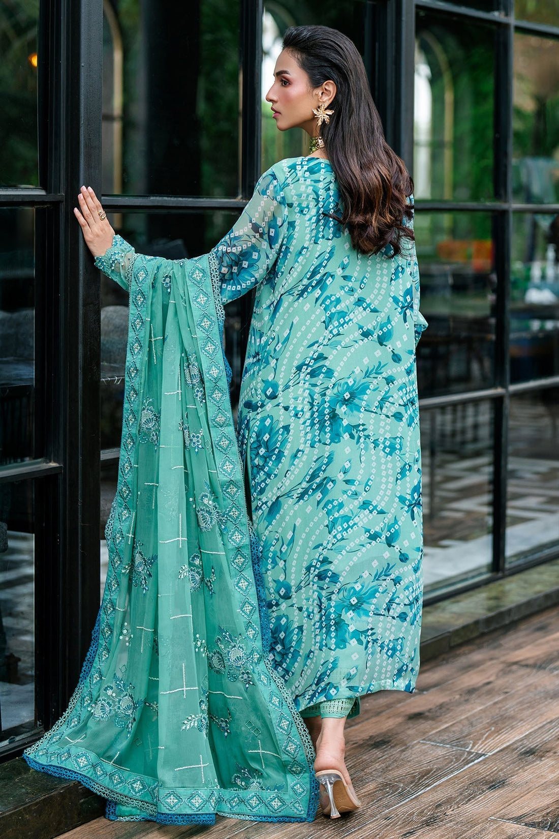 Nureh | Ballerina Formals | NU2-150 - Pakistani Designer Dress - by Nureh | Type: Luxury - 100% Original at Saira Sultan