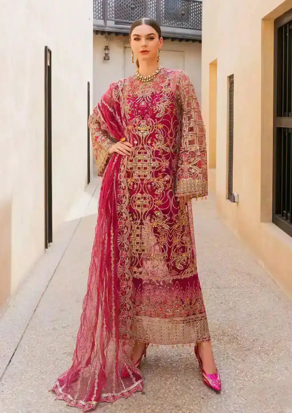 Elaf Premium | Evara Wedding 23 | EEB-02 ZEPHYR - Pakistani Designer Dress - by Elaf Premium | Type: Bridal - 100% Original at Saira Sultan