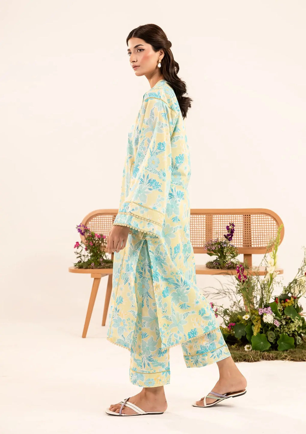 Elaf Premium | Pret 25 | EPT-06 FIONA S Pale Yellow Lawn