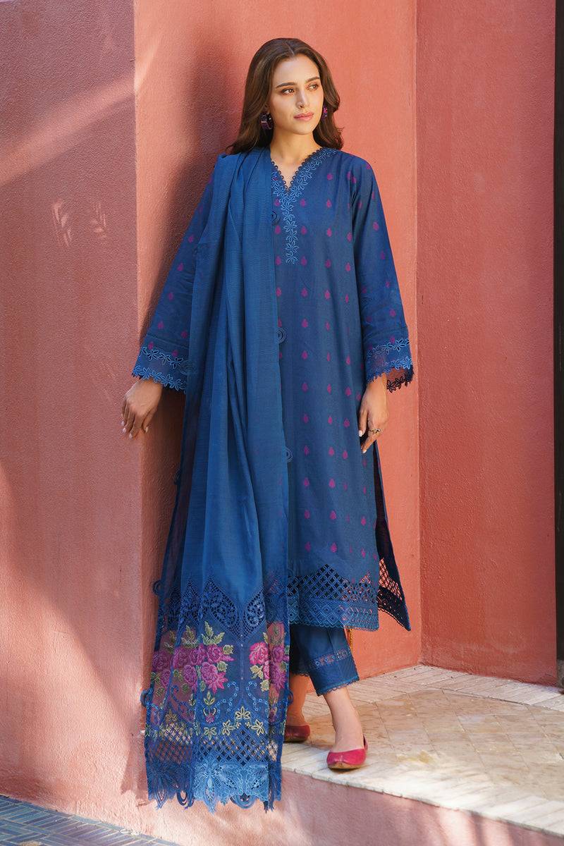 Baroque | Luxury Pret 24 | UF-571 - Pakistani Designer Dress - by Baroque | Type: Luxury - 100% Original at Saira Sultan