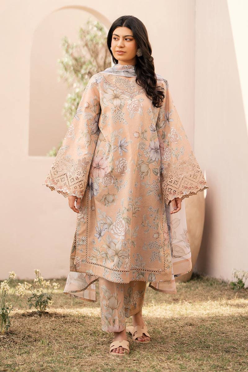 Baroque | Luxury Pret 24 | LAWN UF-597 - Pakistani Designer Dress - by Baroque | Type: Luxury - 100% Original at Saira Sultan