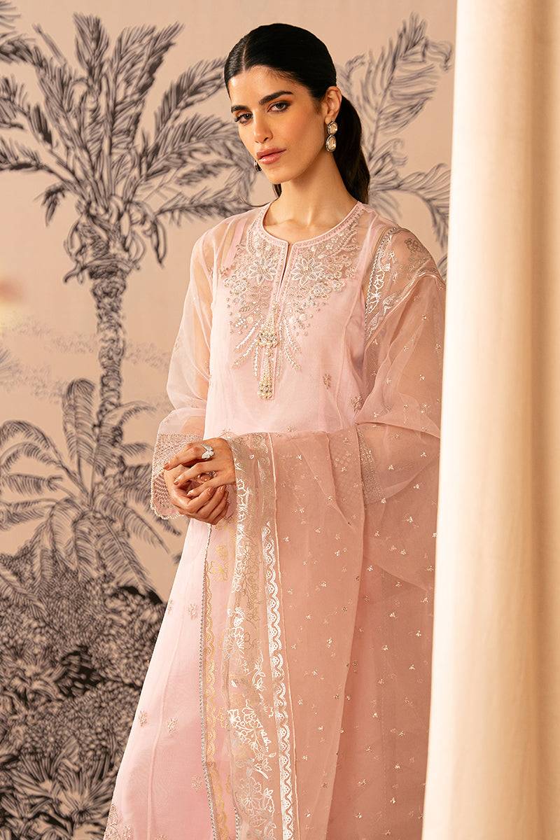 Cross Stitch | Luxe Atelier 24 | PINK BLISS - Pakistani Designer Dress - by Cross Stitch | Type: Luxury - 100% Original at Saira Sultan
