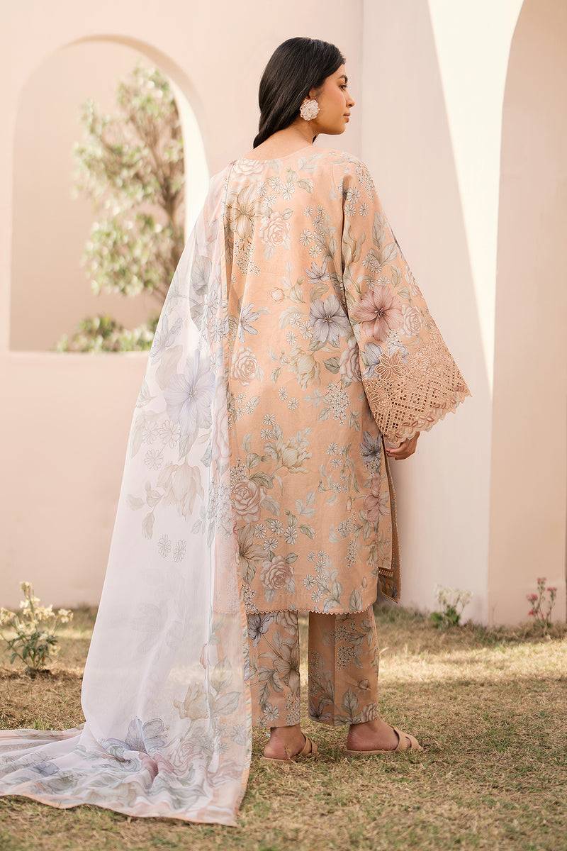 Baroque | Luxury Pret 24 | LAWN UF-597 - Pakistani Designer Dress - by Baroque | Type: Luxury - 100% Original at Saira Sultan