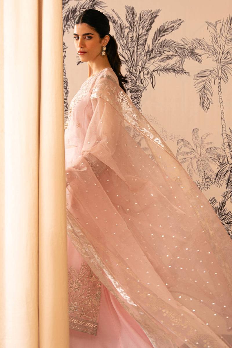 Cross Stitch | Luxe Atelier 24 | PINK BLISS - Pakistani Designer Dress - by Cross Stitch | Type: Luxury - 100% Original at Saira Sultan