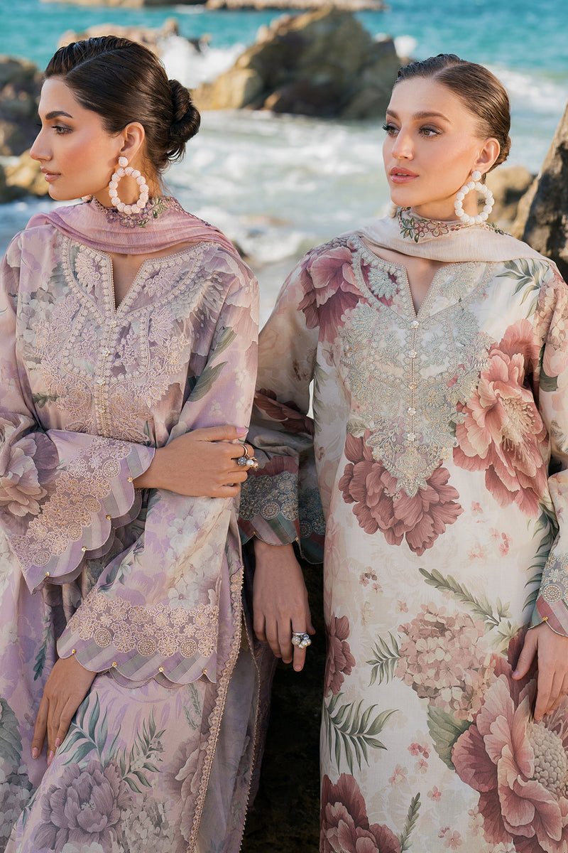 Baroque | Luxury Pret 25 | UF-4124 L Lilac Lawn