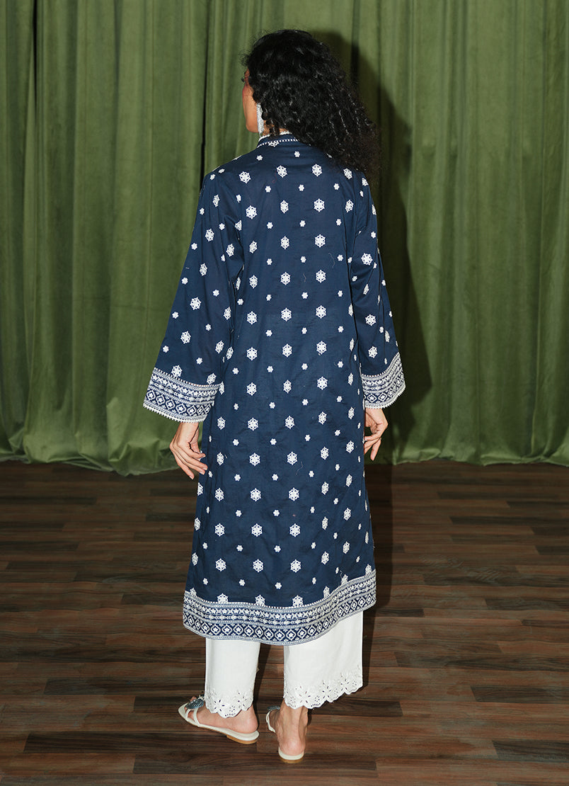 Image | Spring the Tea | ICSE-213889 XS Navy Blue Cotton