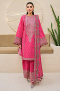 Jazmin | Irish Lawn SS 24 | D3 - Pakistani Designer Dress - by Jazmin | Type: Luxury - 100% Original at Saira Sultan