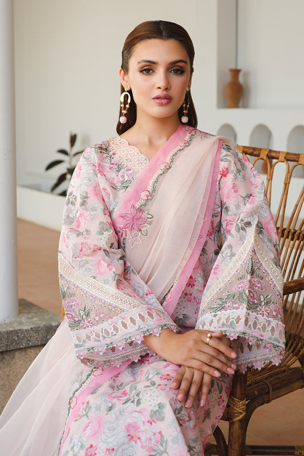 Baroque | Luxury Pret 24 | LAWN UF-650 - Pakistani Designer Dress - by Baroque | Type: Luxury - 100% Original at Saira Sultan