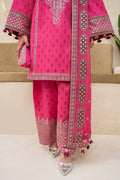Jazmin | Irish Lawn SS 24 | D3 - Pakistani Designer Dress - by Jazmin | Type: Luxury - 100% Original at Saira Sultan