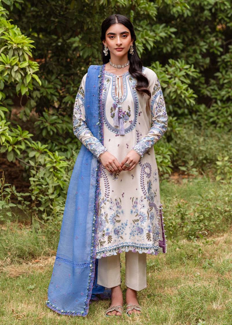 Sadaf Fawad Khan | Lawn 24 | Dalia (B) - Pakistani Designer Dress - by Sadaf Fawad Khan | Type: Luxury - 100% Original at Saira Sultan