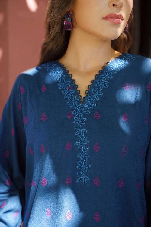 Baroque | Luxury Pret 24 | UF-571 - Pakistani Designer Dress - by Baroque | Type: Luxury - 100% Original at Saira Sultan