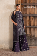 Iznik | Luxury Chiffon | ILC-06 XS Dark Purple Organza