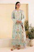 Qalamkar | Qlinekari Luxury Lawn | SQ-06 AFROZEH - Pakistani Designer Dress - by Qalamkar | Type: Luxury - 100% Original at Saira Sultan