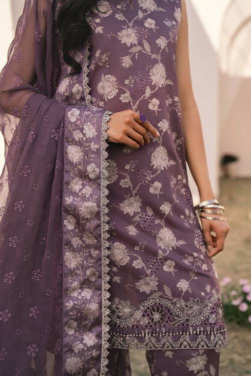 Baroque | Luxury Pret 24 | LAWN UF-598 - Pakistani Designer Dress - by Baroque | Type: Luxury - 100% Original at Saira Sultan
