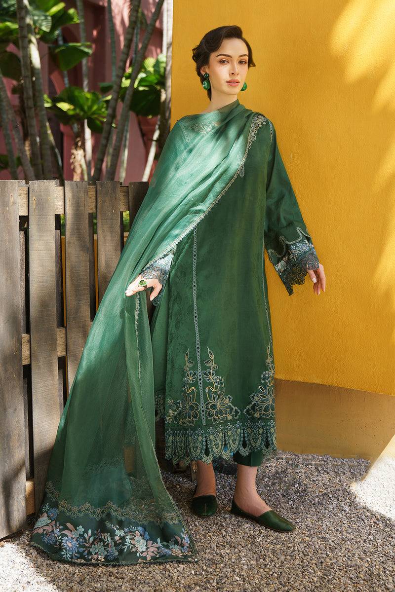 Baroque | Luxury Pret 24 | JACQUARD LAWN UF-572 - Pakistani Designer Dress - by Baroque | Type: Luxury - 100% Original at Saira Sultan