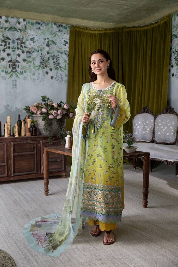 Sobia Nazir | Vital Lawn 25 | 6A - Pakistani Designer Dress - by Sobia Nazir | Type: Ladies Clothes - 100% Original at Saira Sultan