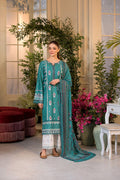 Sobia Nazir | Vital Lawn 25 | 6A XS Emerald Green Lawn