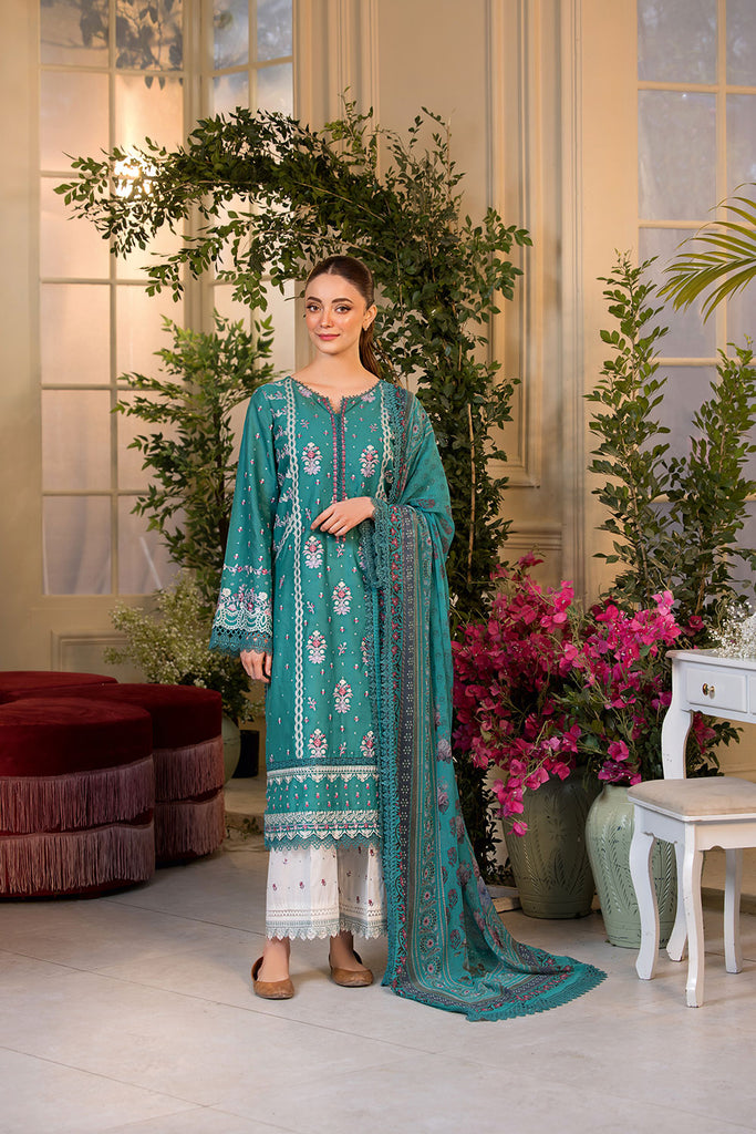 Sobia Nazir | Vital Lawn 25 | 6A XS Emerald Green Lawn