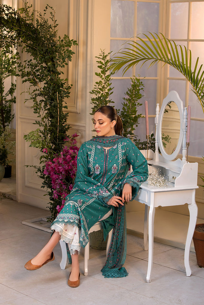 Sobia Nazir | Vital Lawn 25 | 6A L Emerald Green Lawn