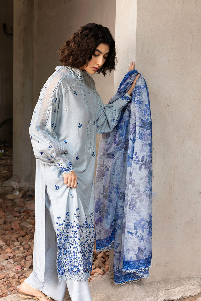 Sobia Nazir | Fall Edit 24 | DESIGN 6A FALL EDIT 2024 UNSTITCHED - Pakistani Designer Dress - by Sobia Nazir | Type: Luxury - 100% Original at Saira Sultan
