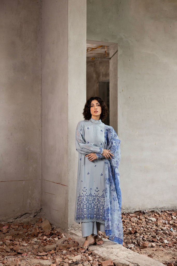 Sobia Nazir | Fall Edit 24 | DESIGN 6A FALL EDIT 2024 UNSTITCHED - Pakistani Designer Dress - by Sobia Nazir | Type: Luxury - 100% Original at Saira Sultan